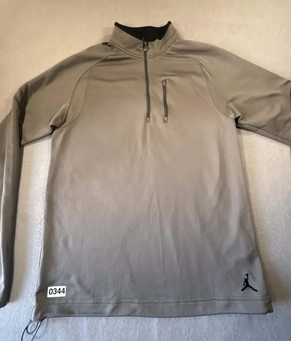 Jordan Brand Dri-Fit Quarter Zip Pullover Performance Training Top